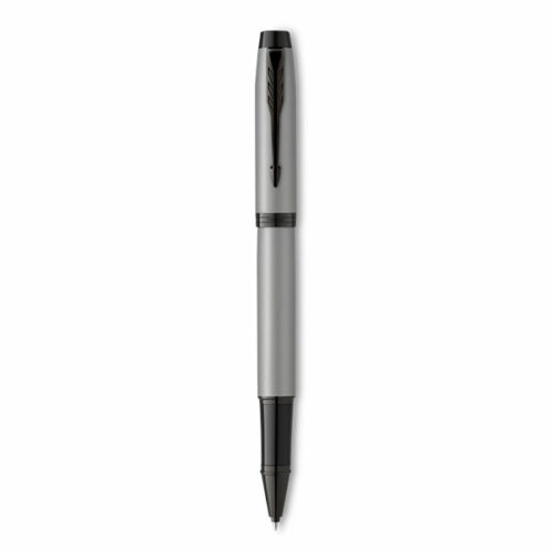 Image of PARKER IM Achromatic Rollerball Pen - Matte Grey Black Trim