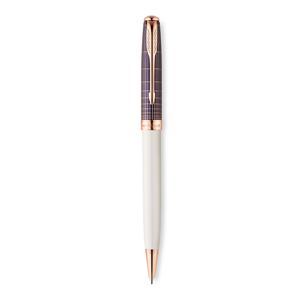 PARKER Sonnet Ballpoint Pen - Purple Cisele Pink Gold Trim