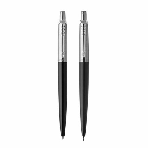 Image of PARKER Jotter Ballpoint Pen & Pencil Set - Bond Street Matte