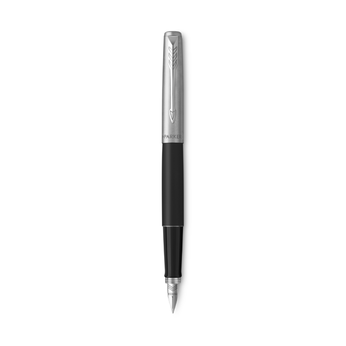 PARKER Jotter Fountain Pen - Bond Street Matte Black Chrome
