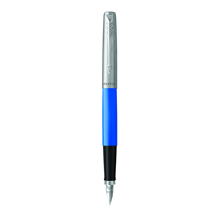 PARKER Jotter Original Fountain Pen - Blue Chrome Trim