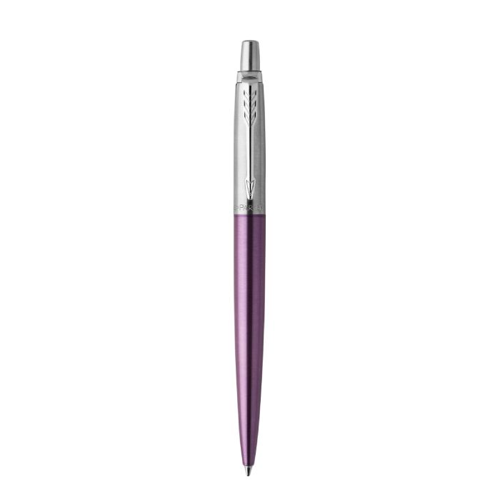 PARKER Jotter Ballpoint Pen - Victoria Violet Chrome Trim