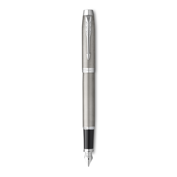 PARKER IM Fountain Pen - Stainless Steel Chrome Trim