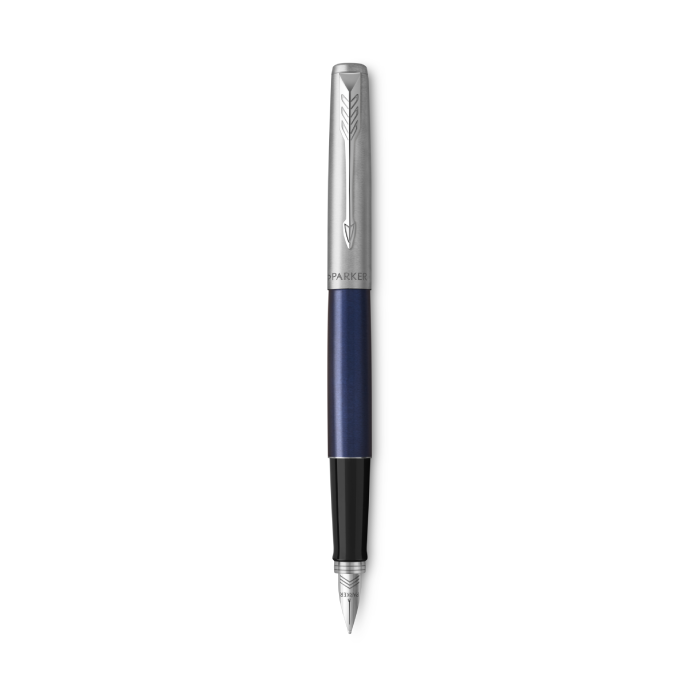 PARKER Jotter Fountain Pen - Royal Blue Chrome Trim