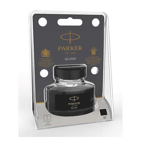 Image of PARKER Fountain Pen Ink Bottle 57ml - Black
