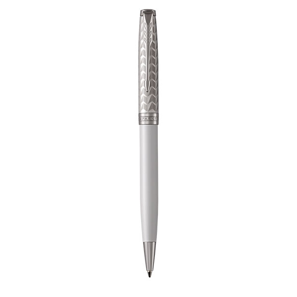Image of PARKER Sonnet Ball Pen - Metal and Pearl Chrome Trim