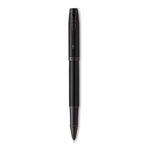 PARKER IM Achromatic Rollerball Pen - Matte Black Black Trim