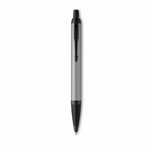 Image of PARKER IM Achromatic Ballpoint Pen - Matte Grey Black Trim
