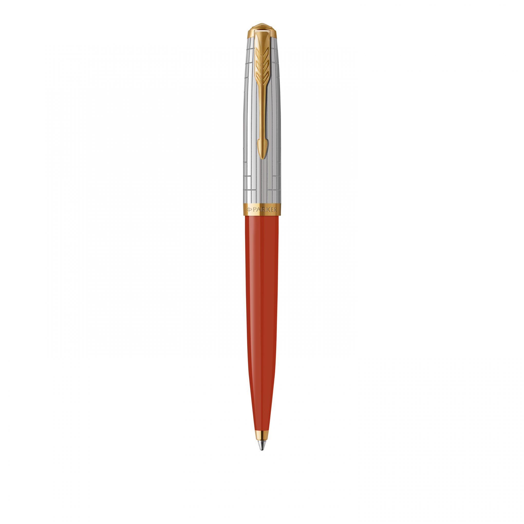 PARKER 51 Premium Ball Pen - Red Gold Trim