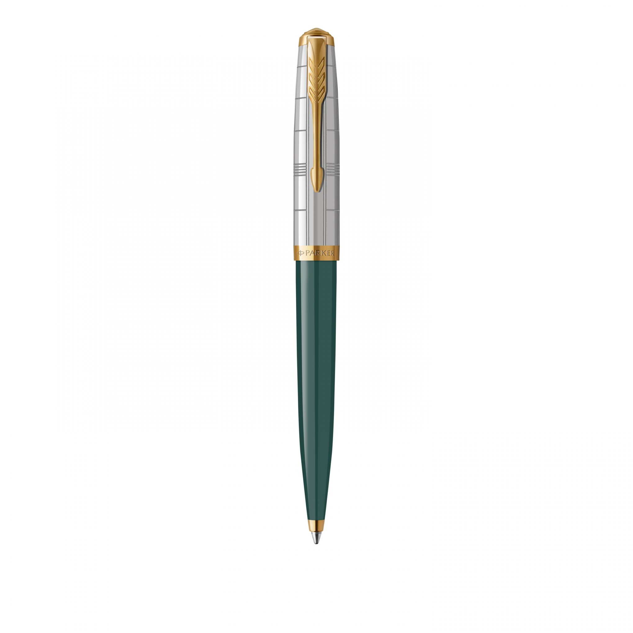 PARKER 51 Premium Ball Pen - Green Gold Trim