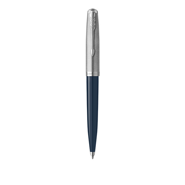PARKER 51 Ballpoint Pen - Midnight Blue Chrome Trim