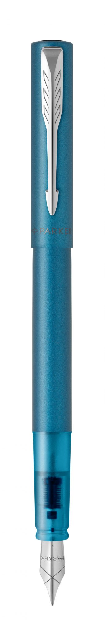 PARKER Vector XL Fountain Pen - Teal Chrome Trim