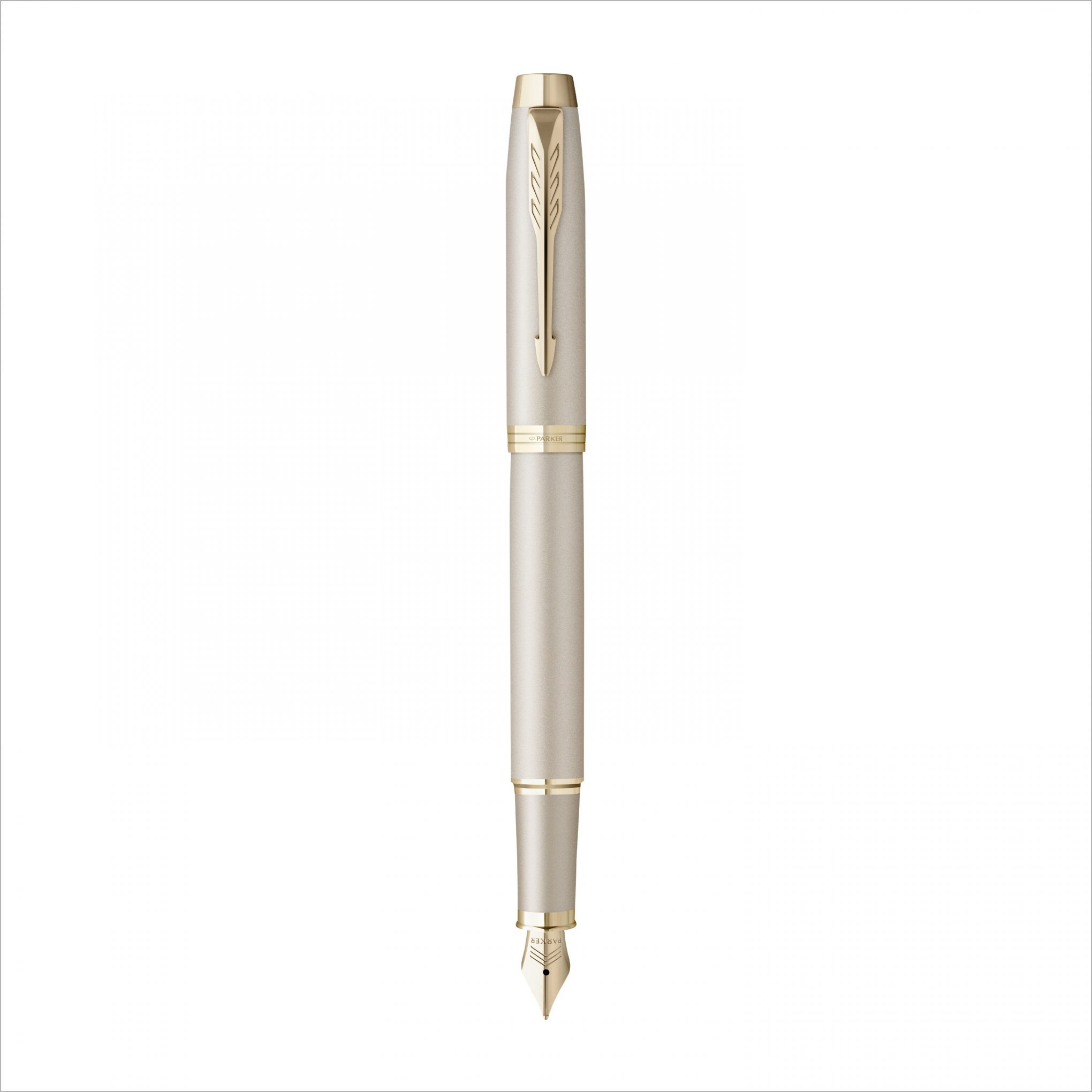 PARKER IM Professional Monochrome Fountain Pen - Champagne