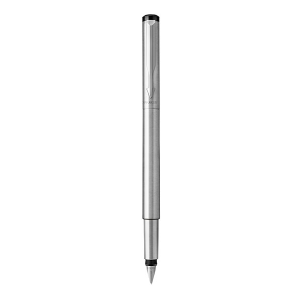 Image of PARKER Vector Fountain Pen - Stainless Steel