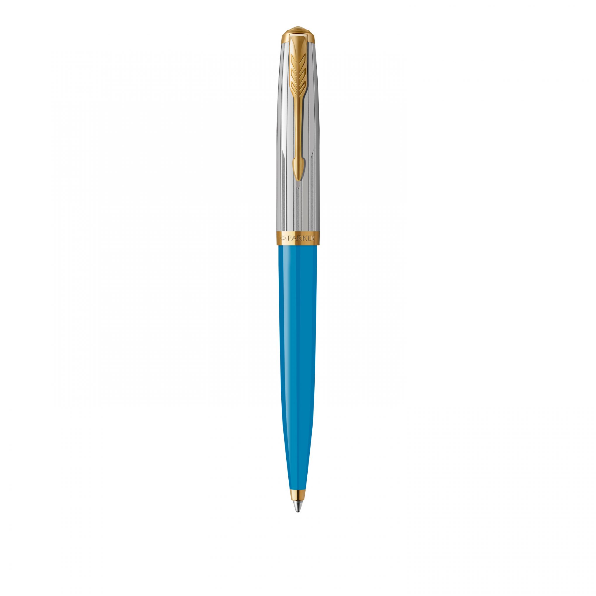 PARKER 51 Premium Ball Pen - Turquoise Gold Trim