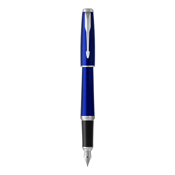 Image of PARKER Urban Fountain Pen - Nightsky Blue Chrome Trim