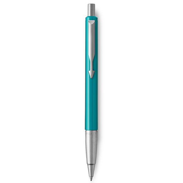Image of PARKER Vector Ballpoint Pen - Turquiose Chrome Trim