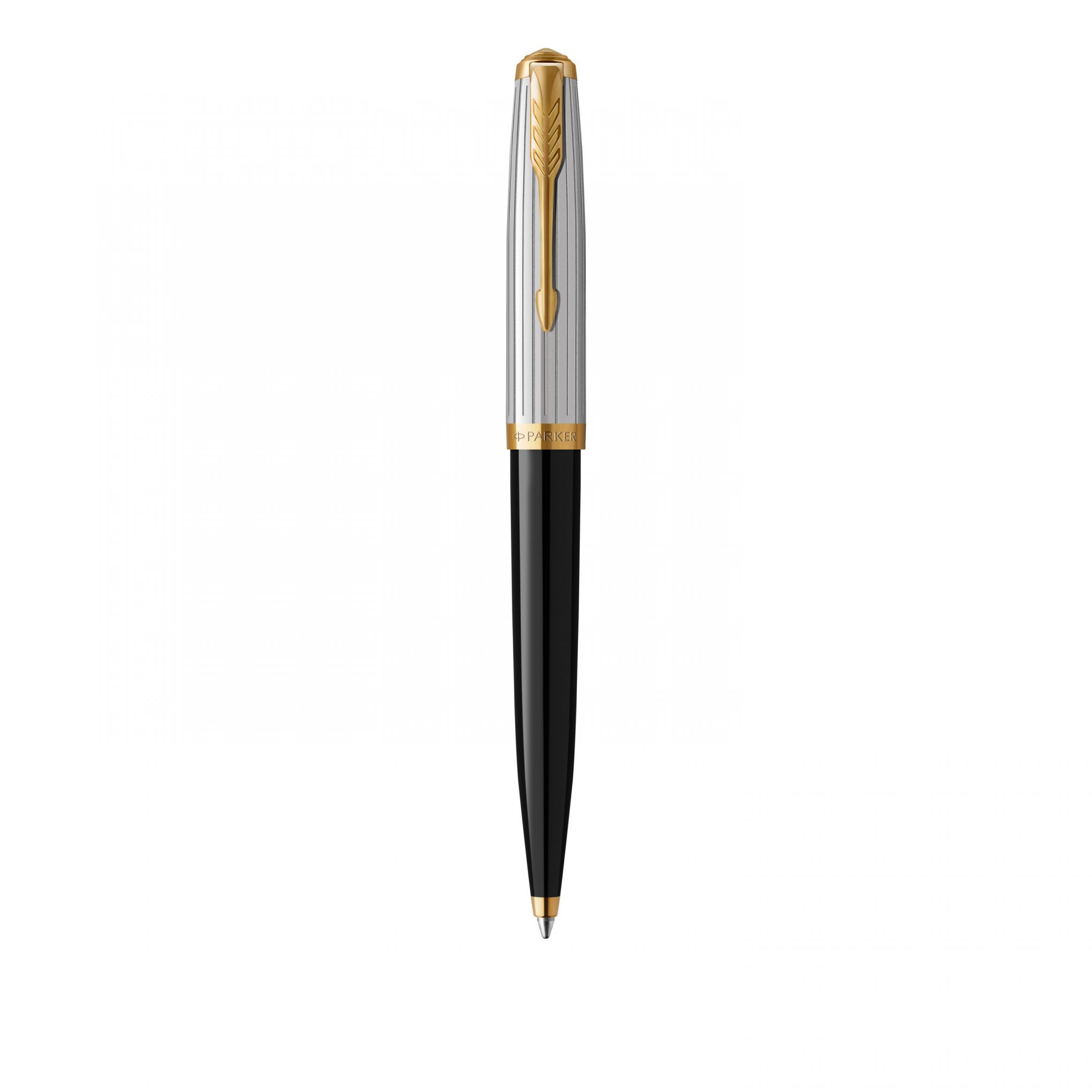 PARKER 51 Premium Ball Pen - Black Gold Trim